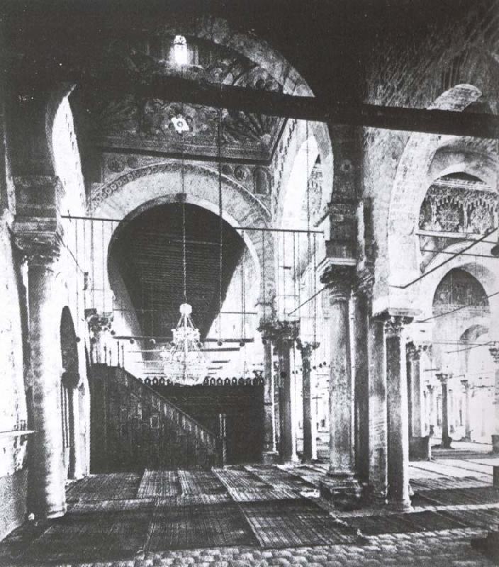 unknow artist Interior of the Large Mosque oil painting image